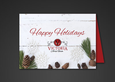 Victoria Acres Farm Holiday Card