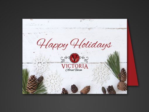 Victoria Acres Farm Holiday Card