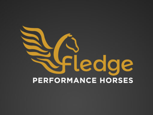 Fledge Performance Horses Logo